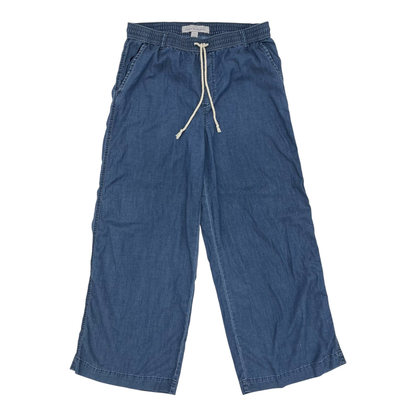 Pants Wide Leg By Gloria Vanderbilt In Blue, Size:12