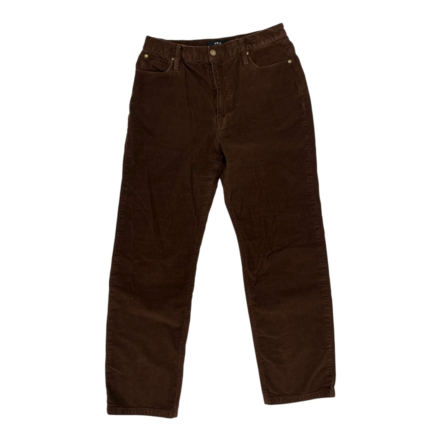 Pants Corduroy By Able In Brown, Size:8