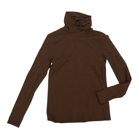 Top Ls Basic By Talbots In Brown, Size:Xs