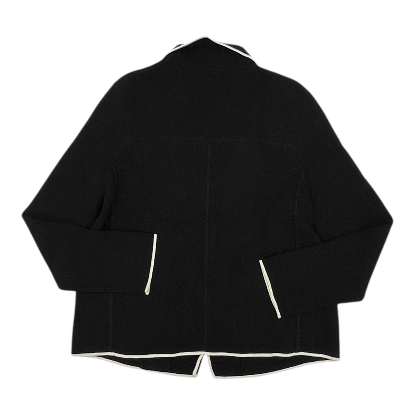 Sweater Cardigan By Talbots In Black, Size:L