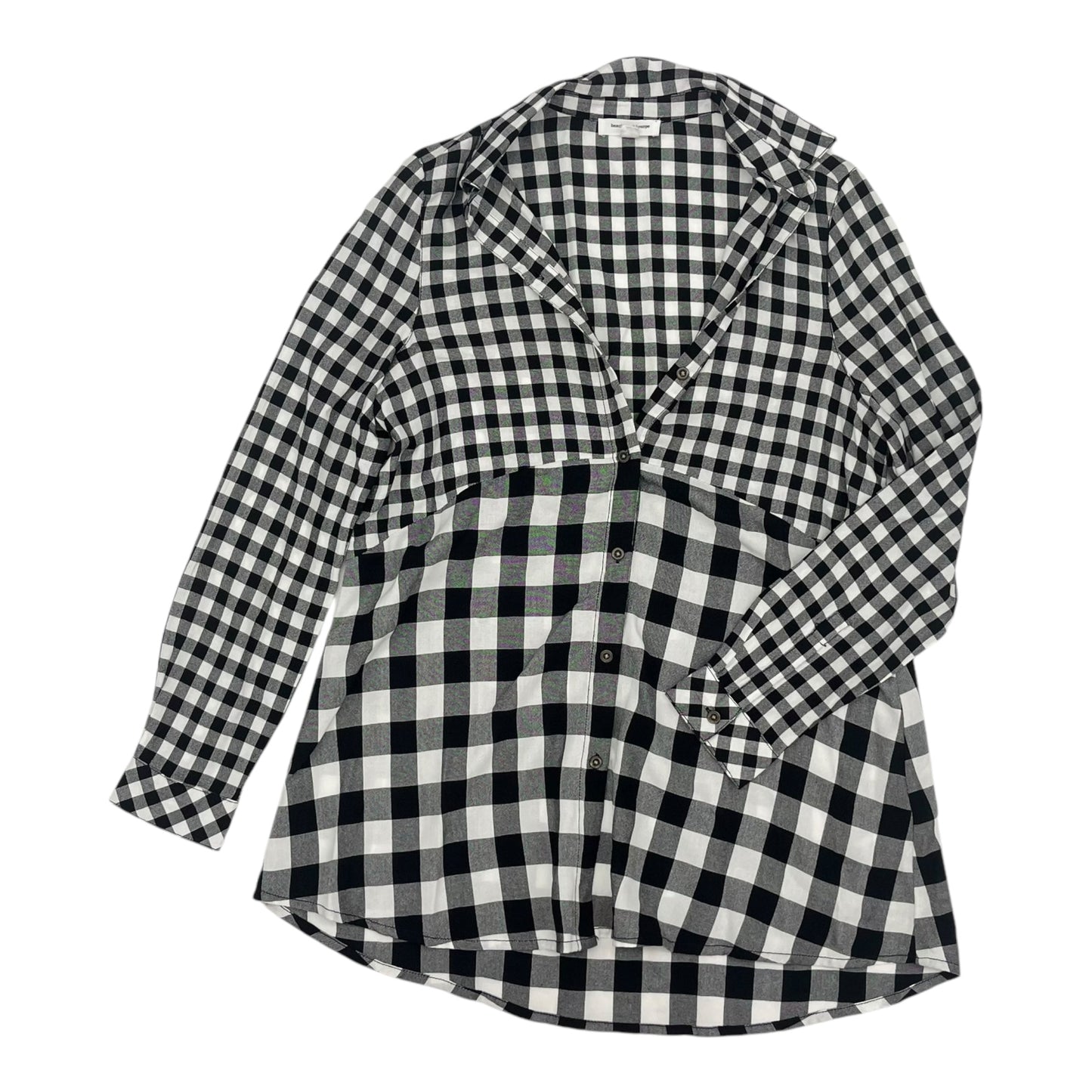 Top Ls By Beachlunchlounge In Black & White, Size:Xs