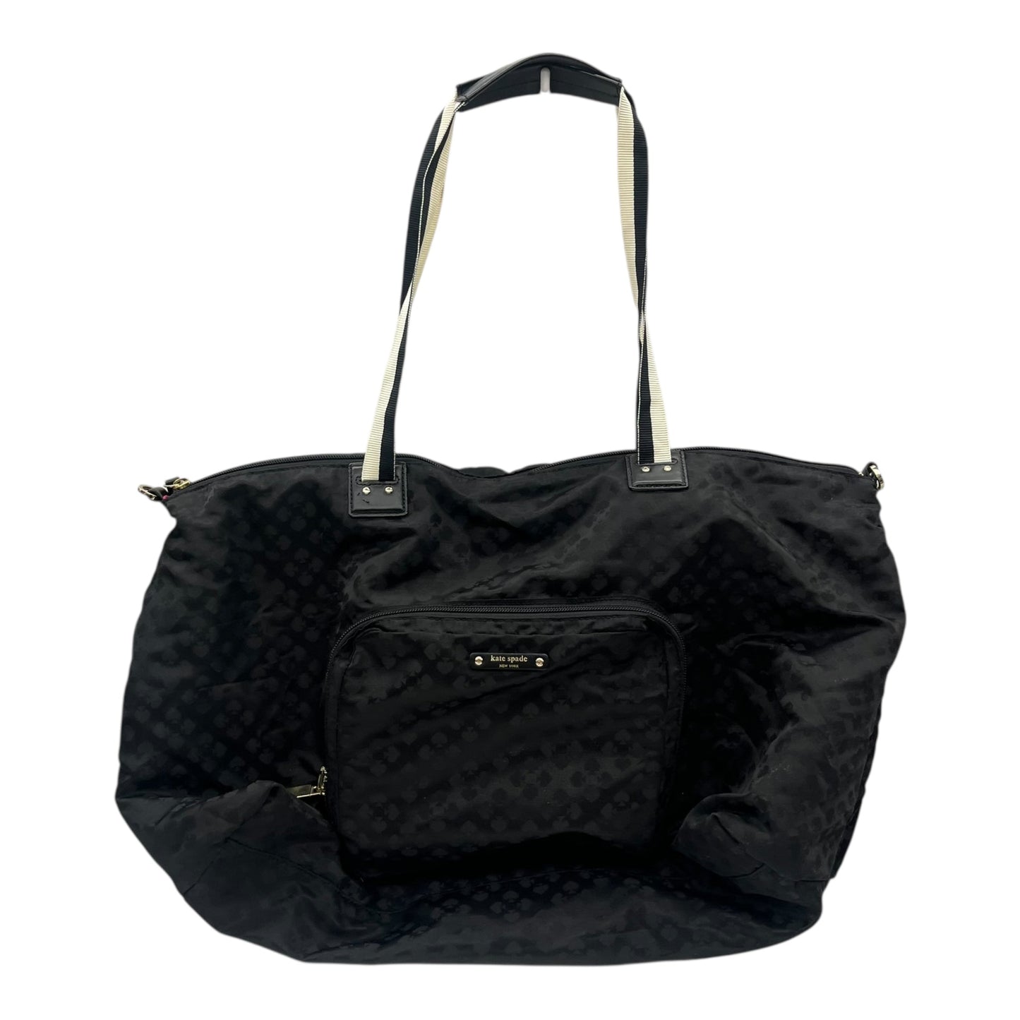 Tote Designer By Kate Spade In Black, Size:Large