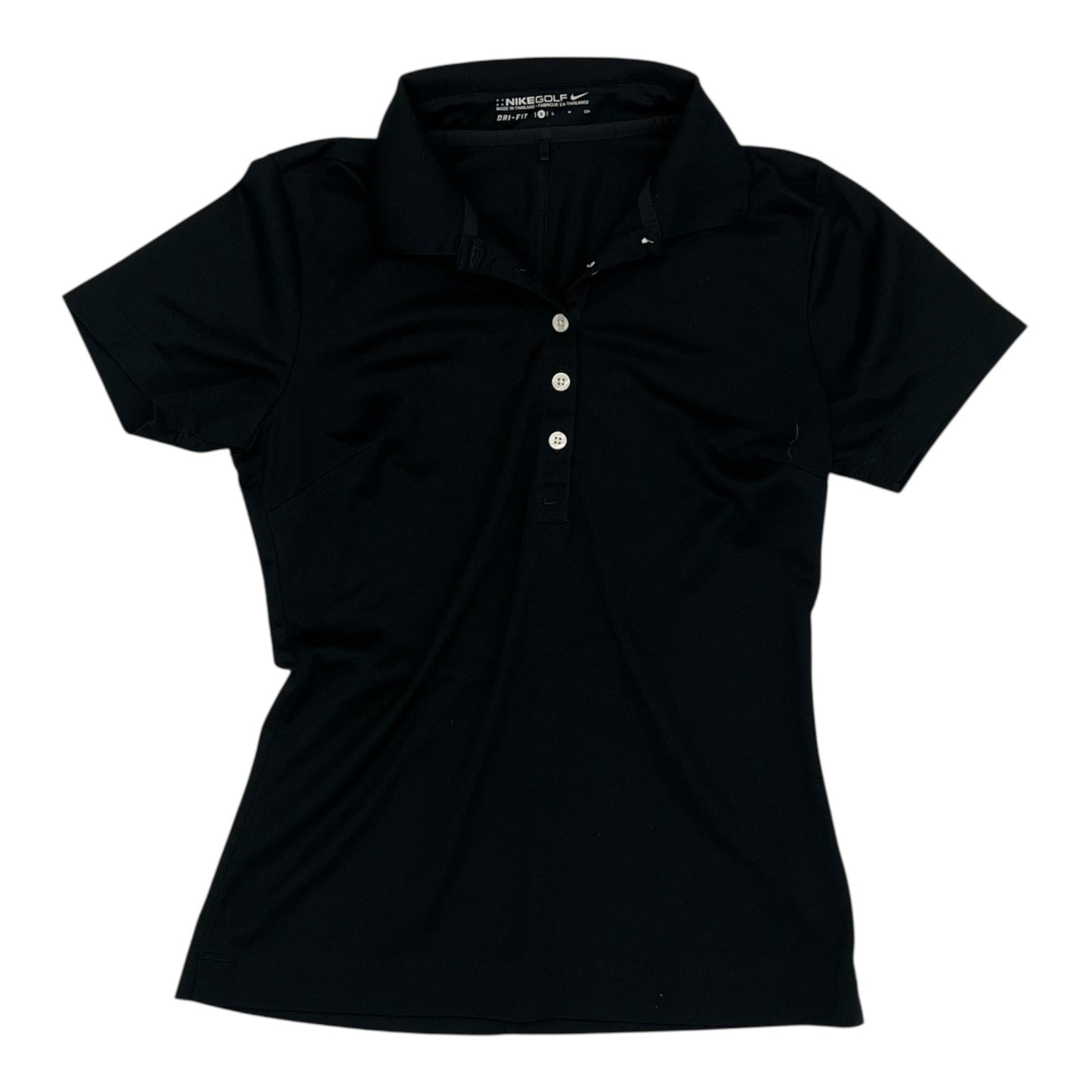 Athletic Top Ss By Nike Apparel In Black, Size:S