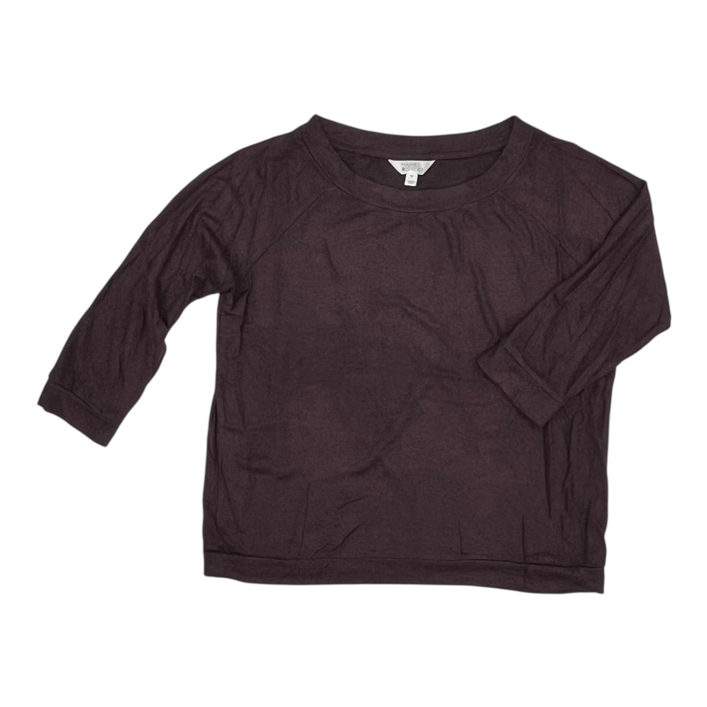 Top 3/4 Sleeve By Market & Spruce In Purple, Size:Xxl