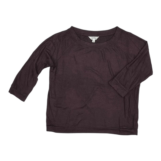 Top 3/4 Sleeve By Market & Spruce In Purple, Size:Xxl