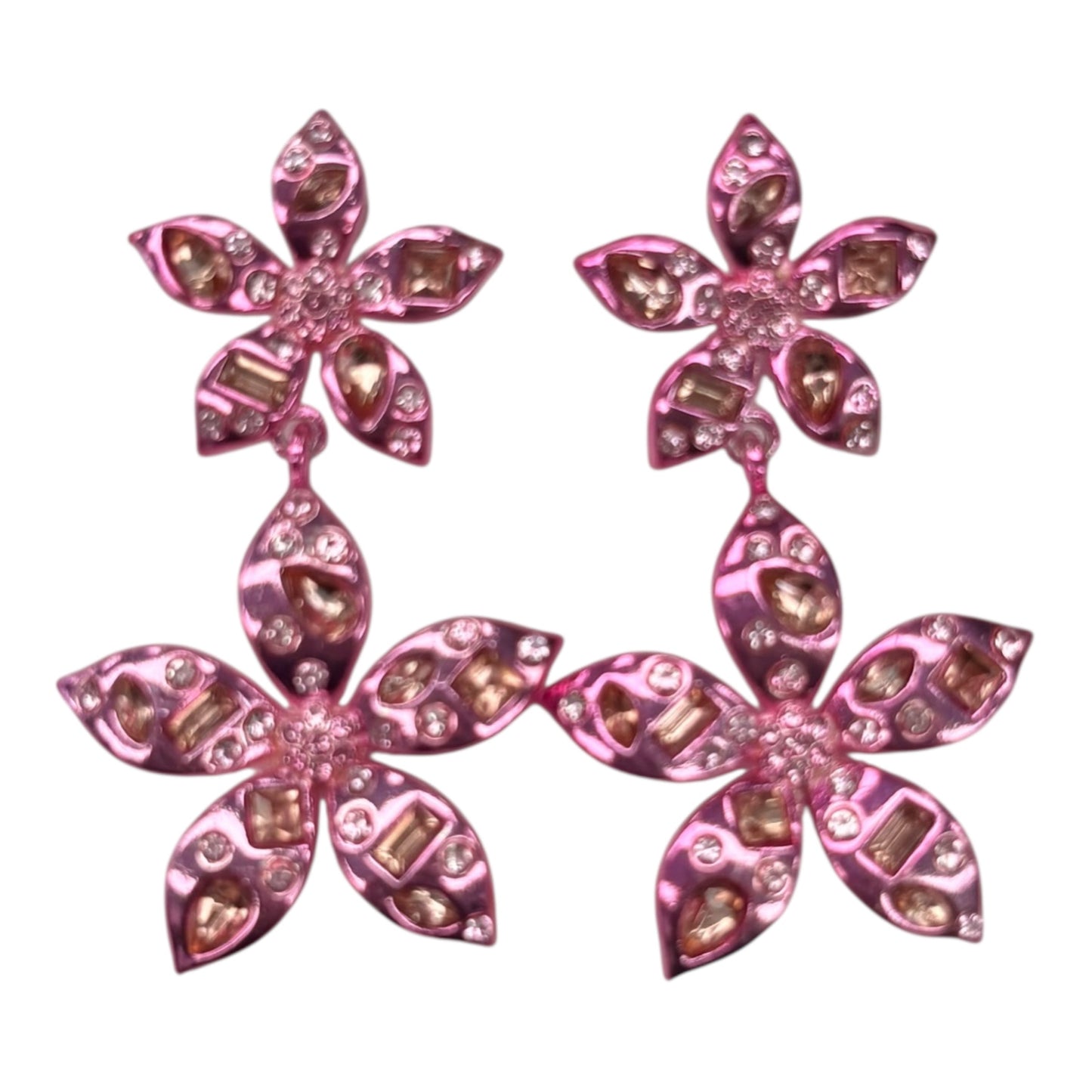 EARRINGS DANGLE/DROP by    CLOTHES MENTOR In PINK