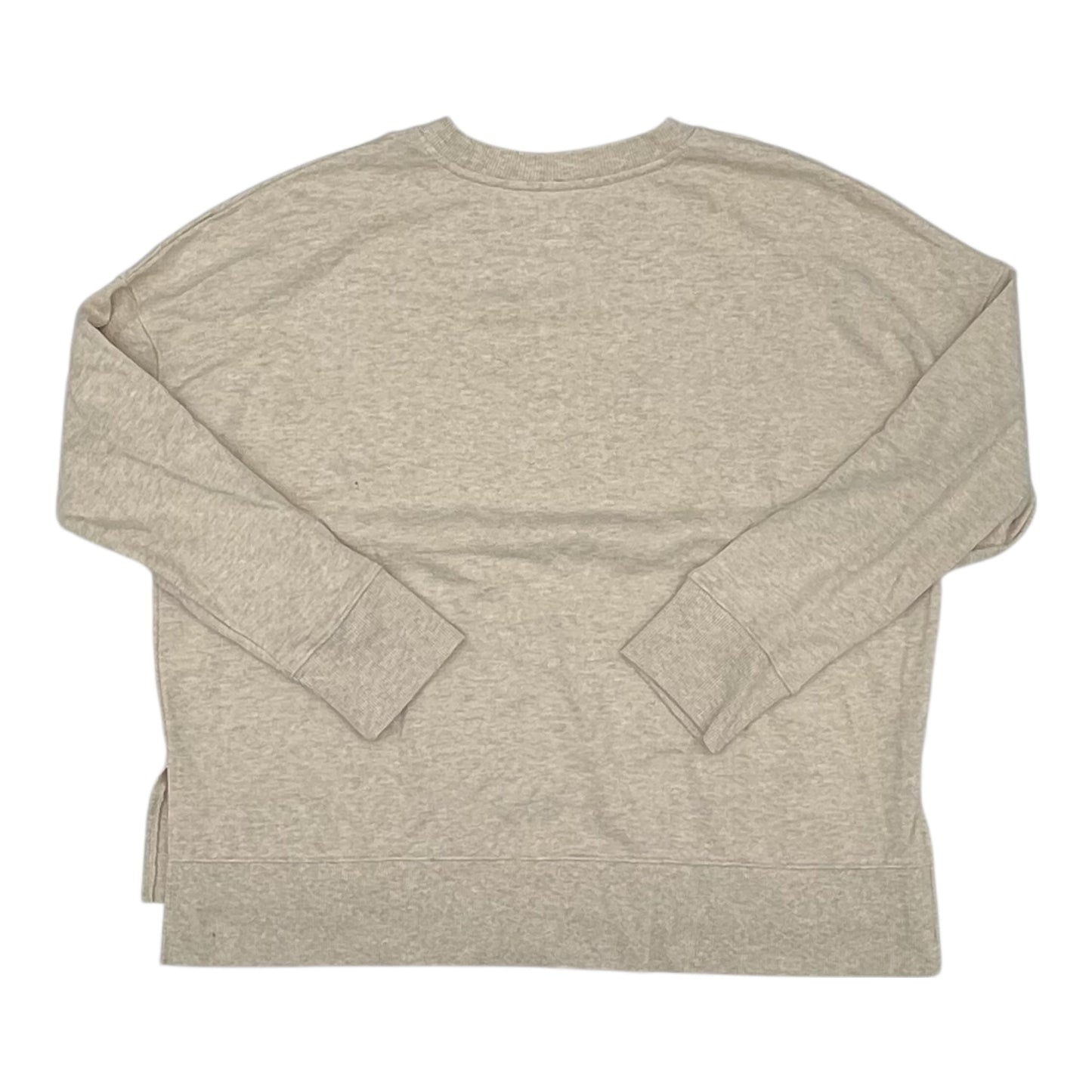 Sweatshirt Crewneck By Time And Tru In Tan, Size:Xl