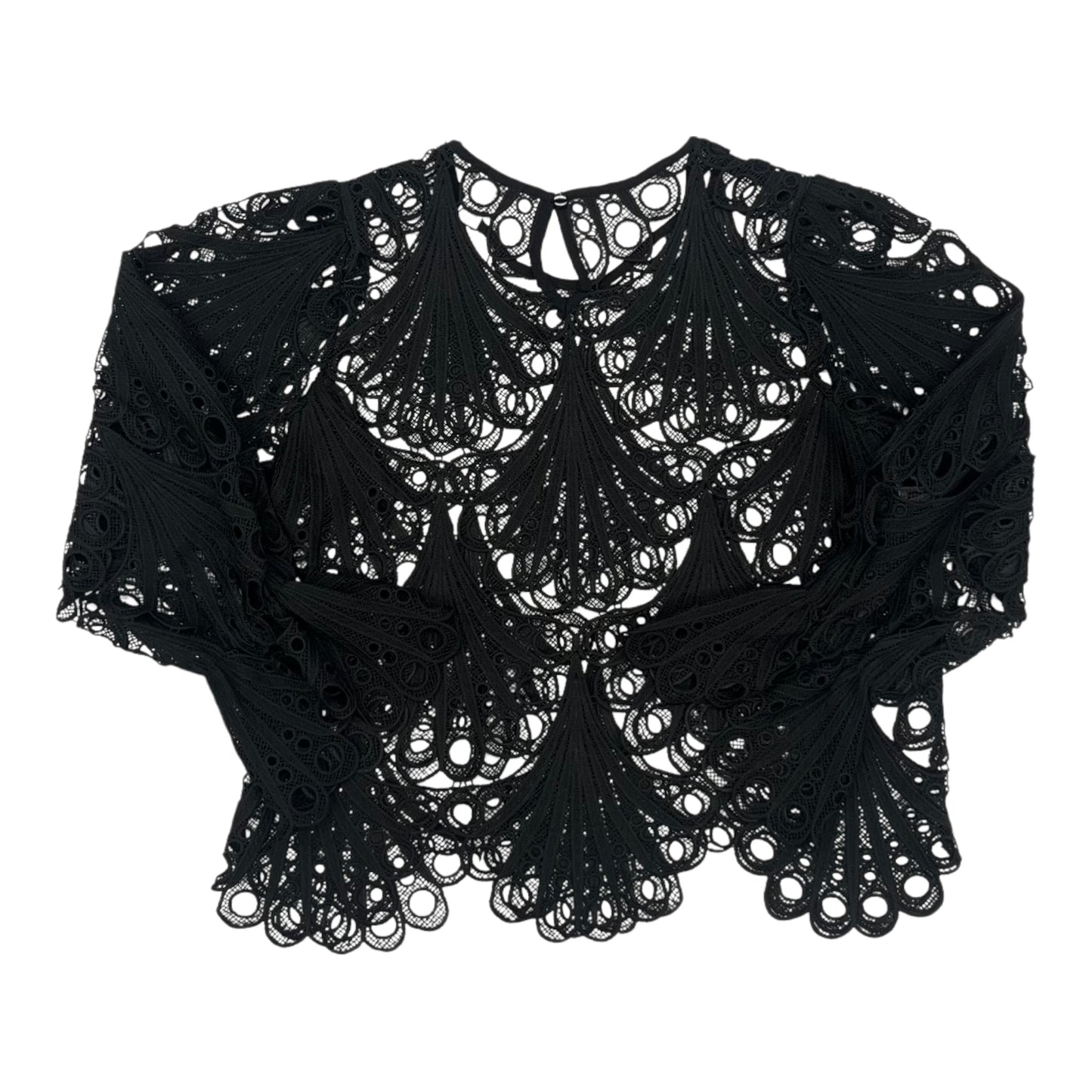 Top Ls By Cato In Black, Size:L