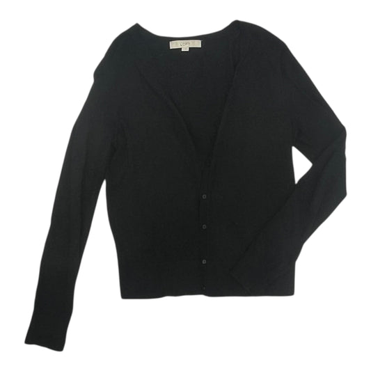 Cardigan By Loft In Black, Size:M