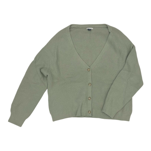 Sweater Cardigan By American Eagle In Green, Size:Xxs