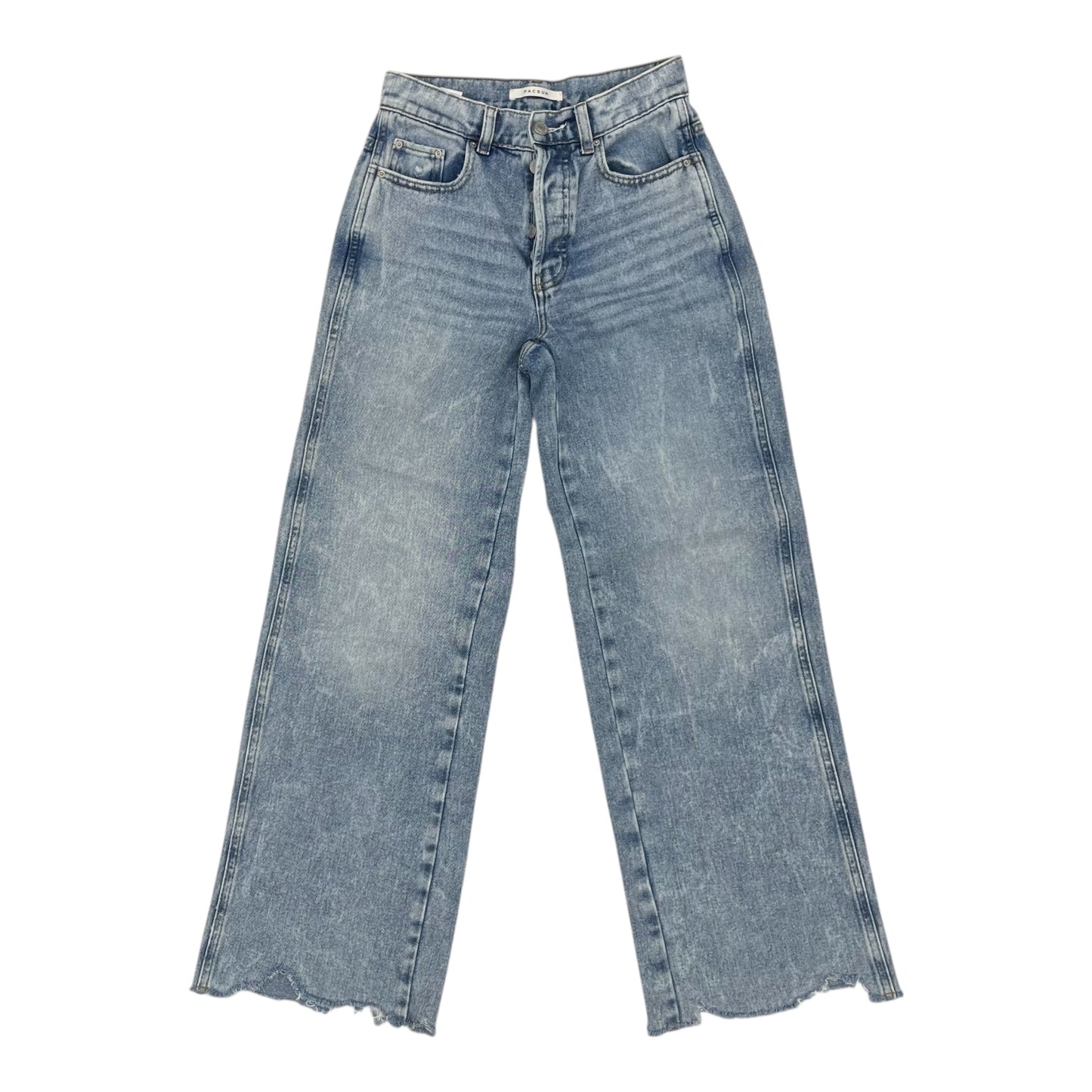 Jeans Straight By Pacsun In Blue Denim, Size:0