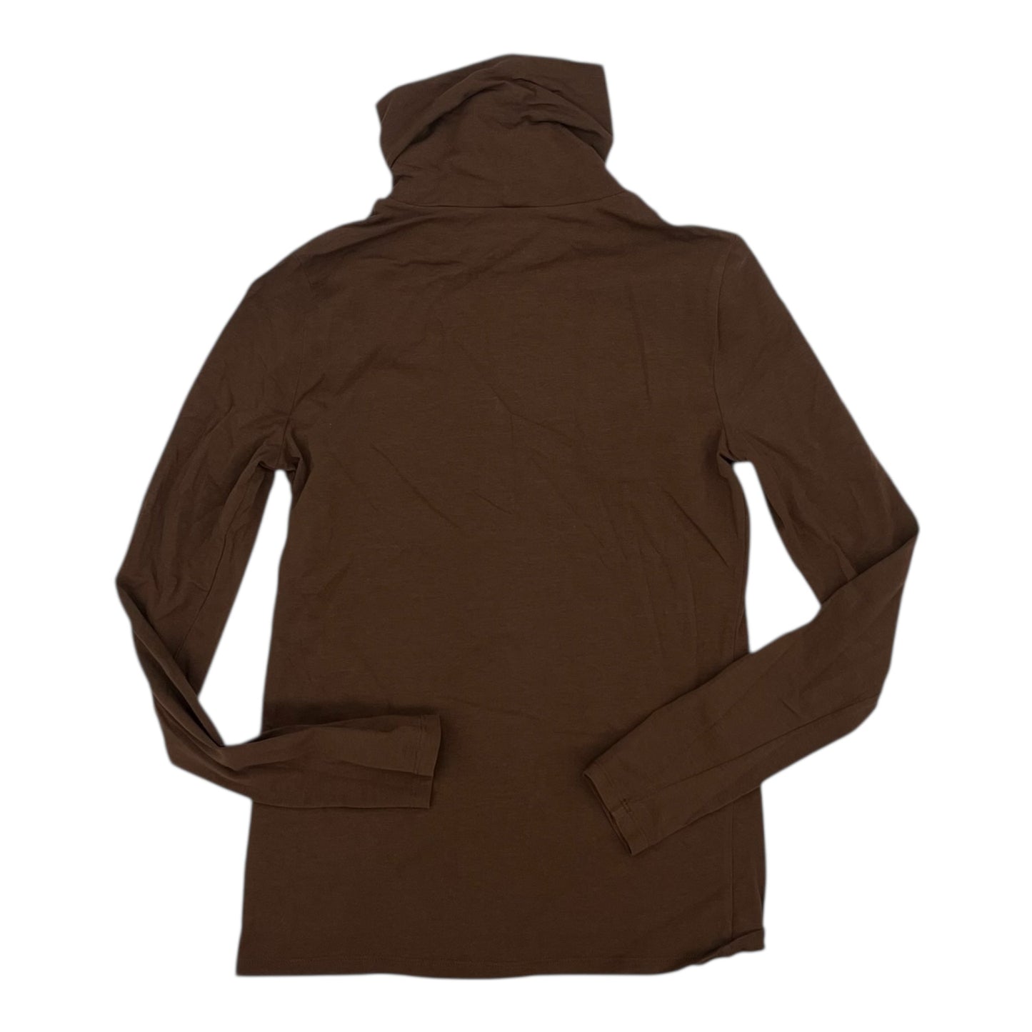 Top Ls Basic By Talbots In Brown, Size:Xs