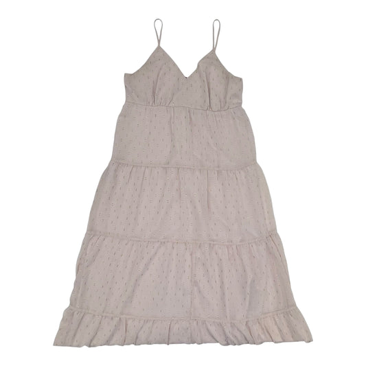 Dress Party Long By Express In Gold & Pink, Size:M