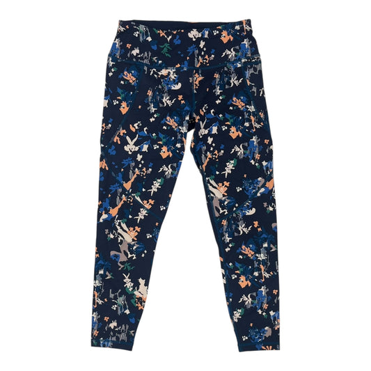 Athletic Leggings Capris By Sweaty Betty In Navy, Size:S