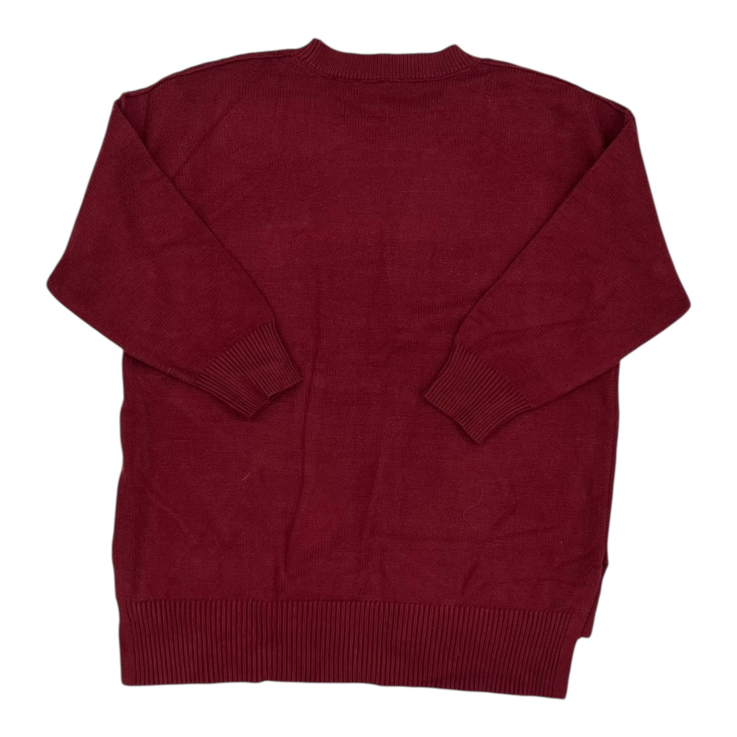 Sweater By Philosophy In Red, Size:1X