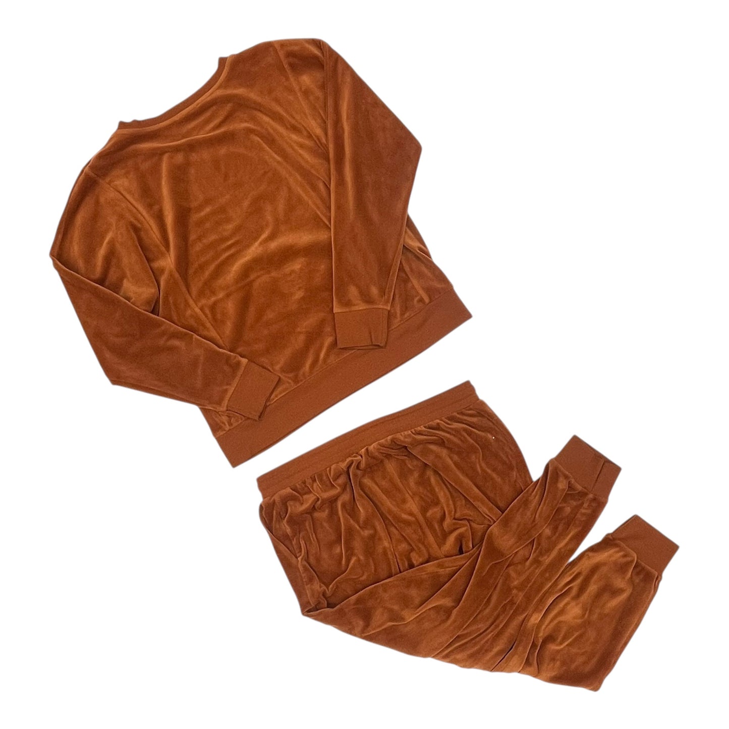 Lounge Set Pants By Jane And Delancey In Orange, Size:M