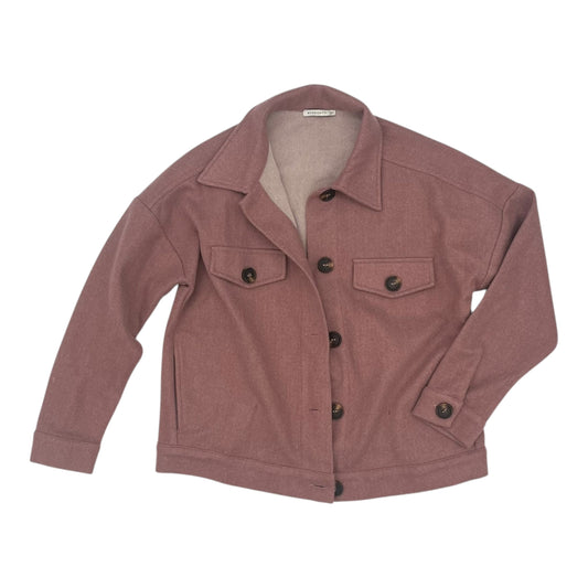 Jacket Shirt By Staccato In Pink, Size:S