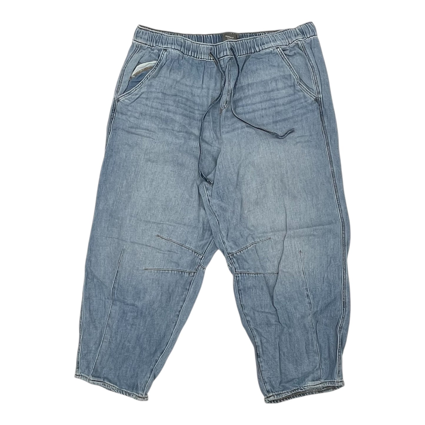 Jeans Wide Leg By Torrid In Blue Denim, Size:2X