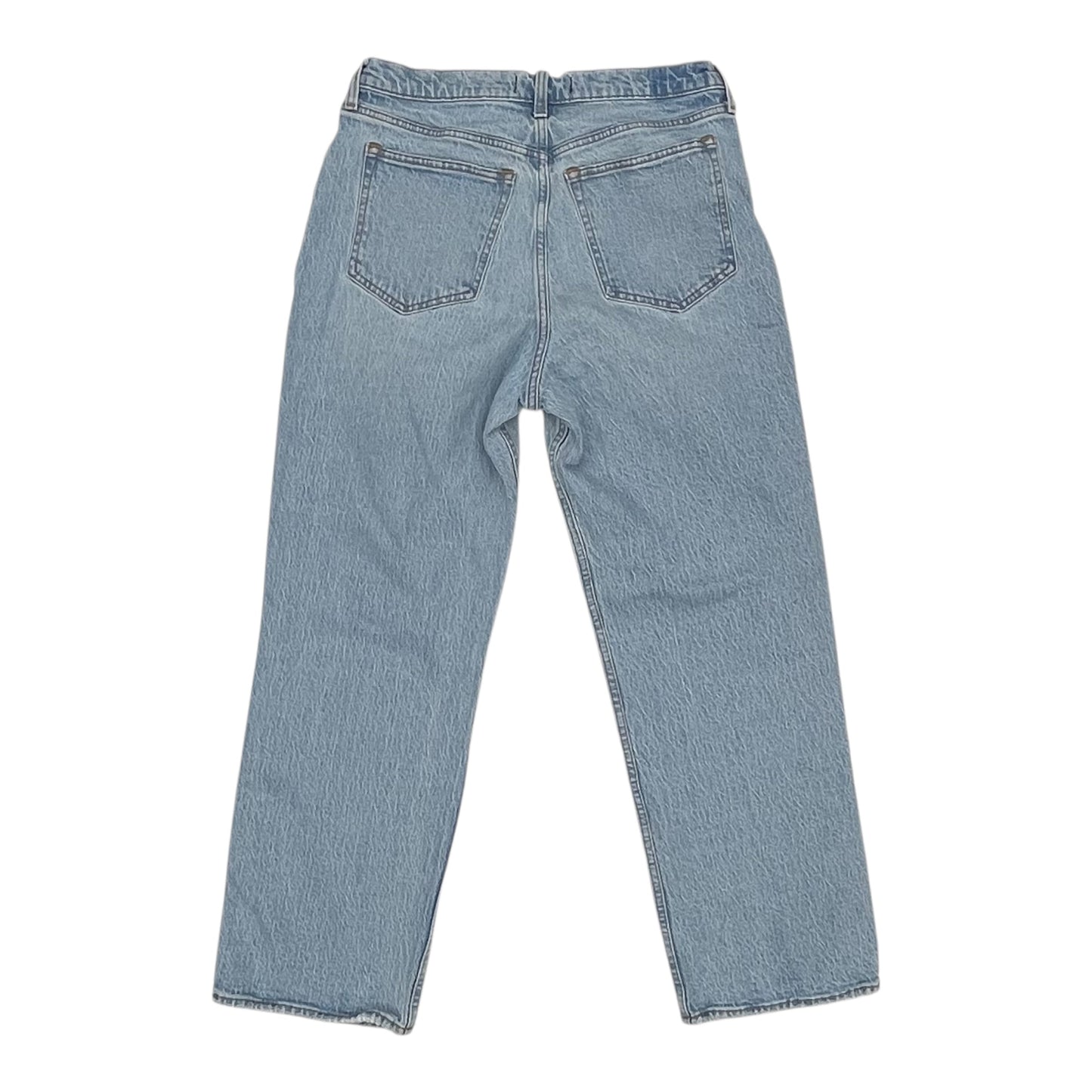 Jeans Straight By Abercrombie And Fitch In Blue Denim, Size:10