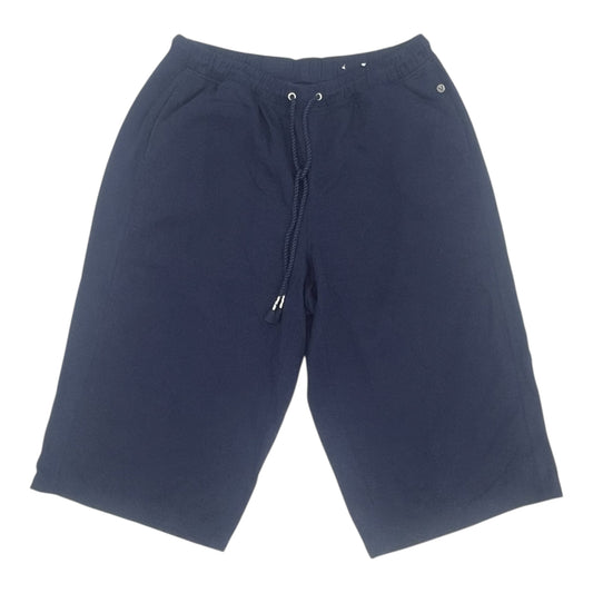 Athletic Capris By Livi Active In Navy, Size:1X