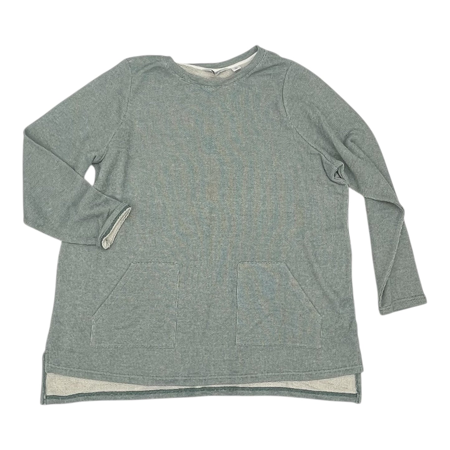 Sweater By Clothes Mentor In Green, Size:1X