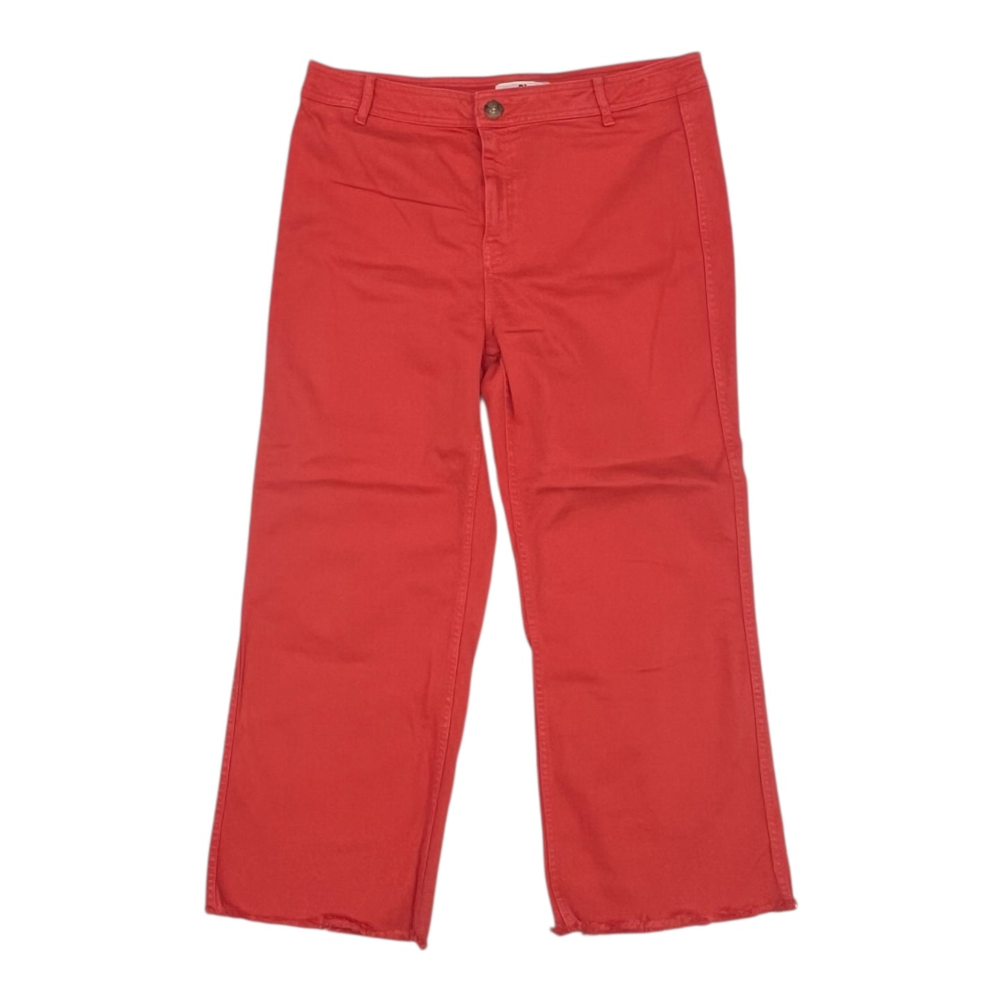 Jeans Straight By Vineyard Vines In Coral, Size:12