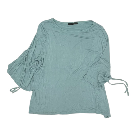 Top Ls By White House Black Market In Blue, Size:3X