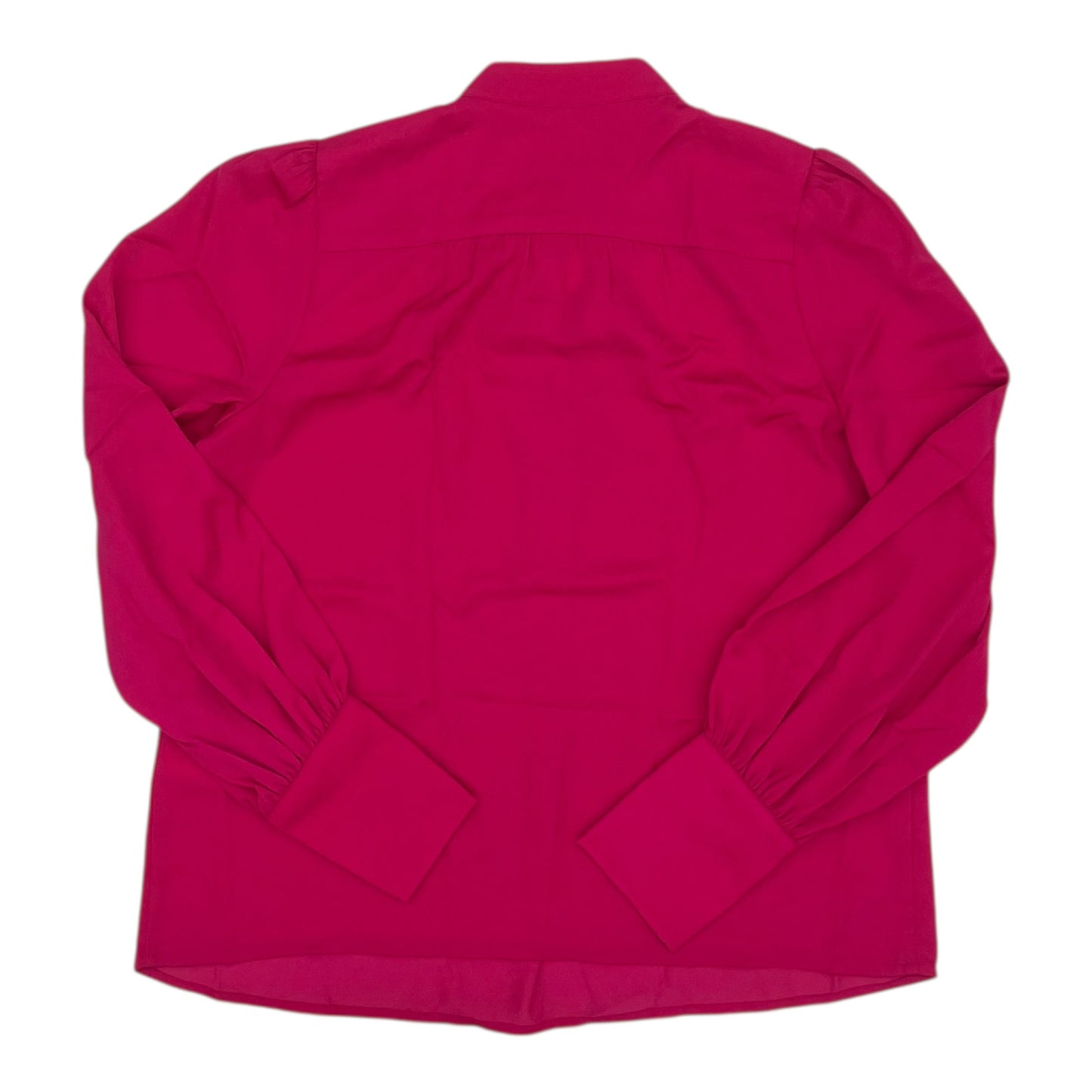 Blouse Ls By Banana Republic In Pink, Size:S