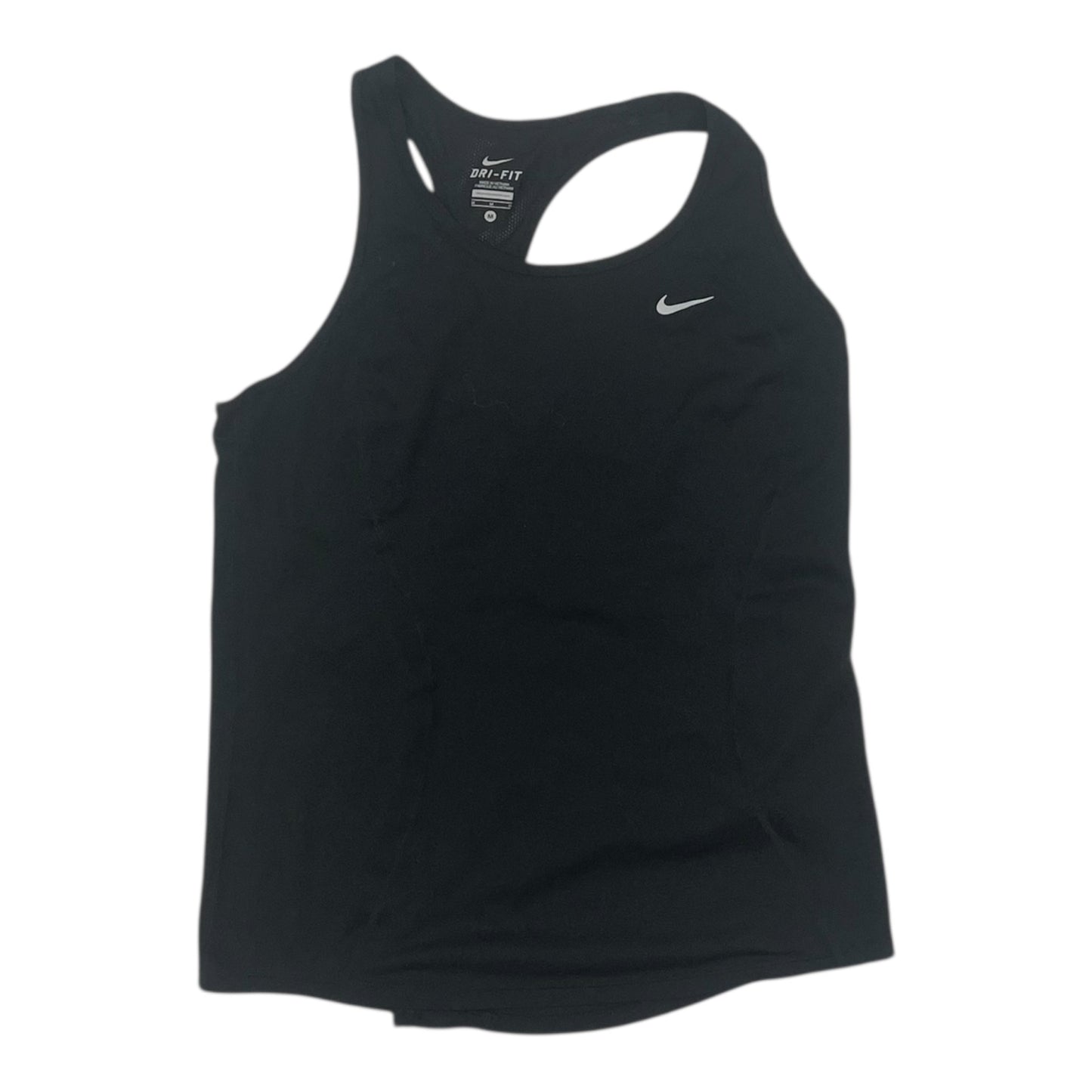 Athletic Tank Top By Nike In Black, Size:M
