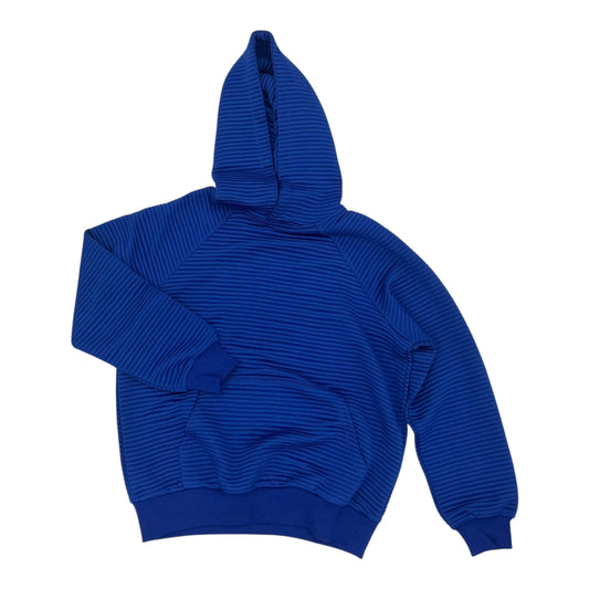 SWEATSHIRT HOODIE by CME in BLUE, Size:M