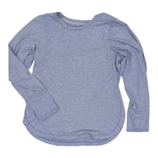 Athletic Top Ls Crewneck By Rbx In Blue, Size:L