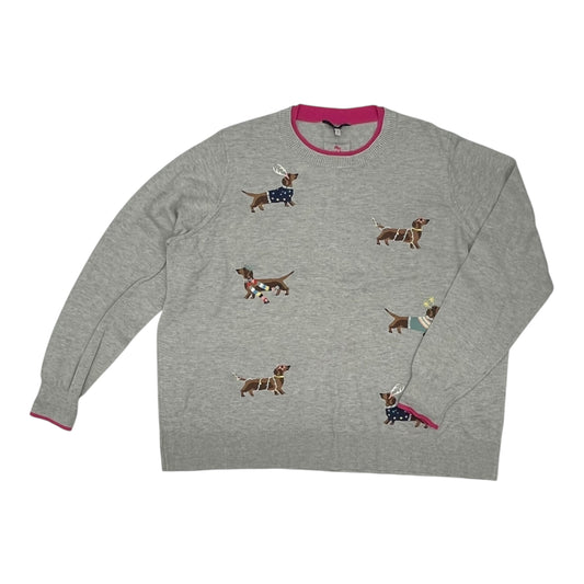 Sweater By Joules In Grey, Size:2X