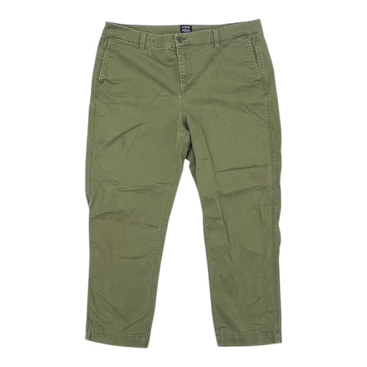 Pants Chinos & Khakis By J. Crew In Green, Size:16