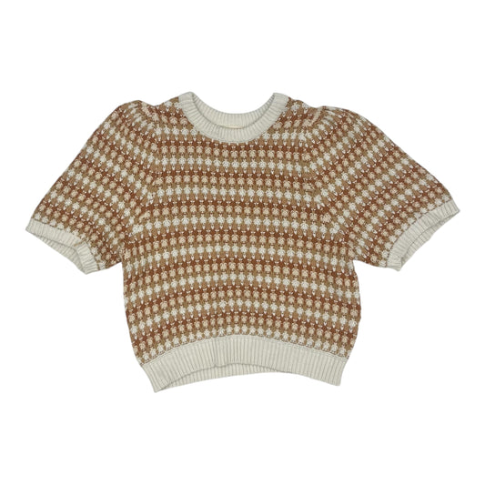 Sweater Ss By Universal Thread In Brown & Tan, Size:Xl