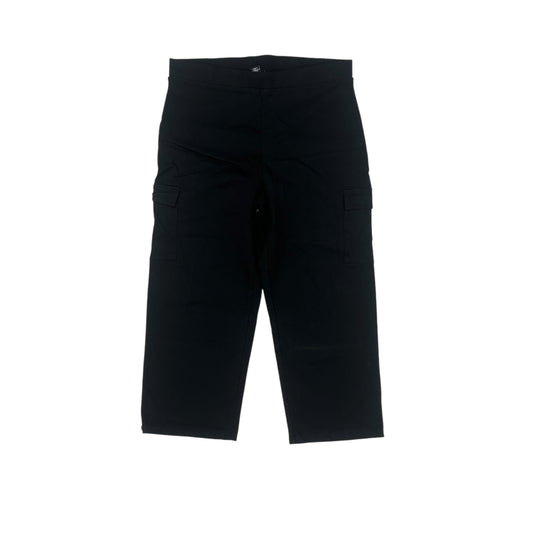 Pants Cargo & Utility By Jones And Co In Black, Size:2X