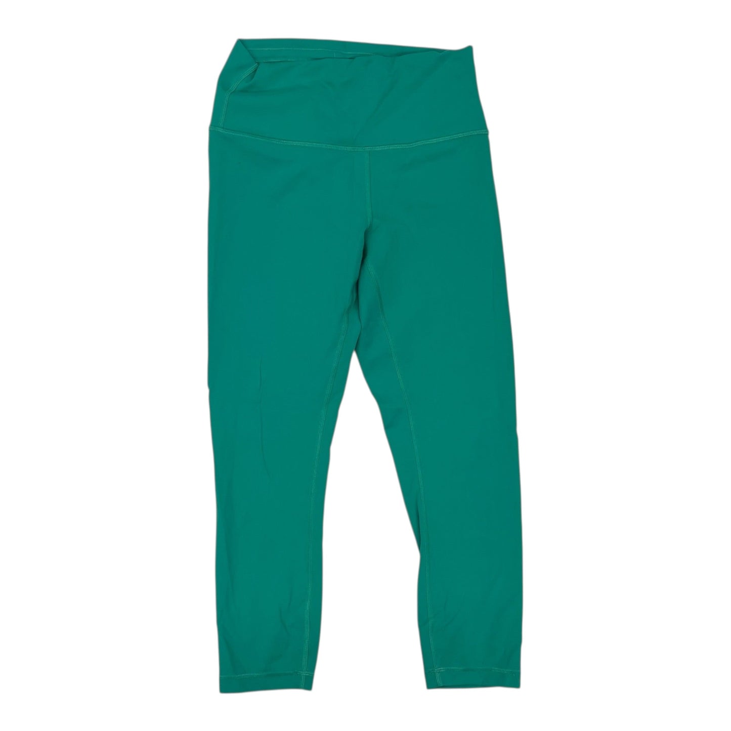 Athletic Leggings By Lululemon In Aqua, Size:M