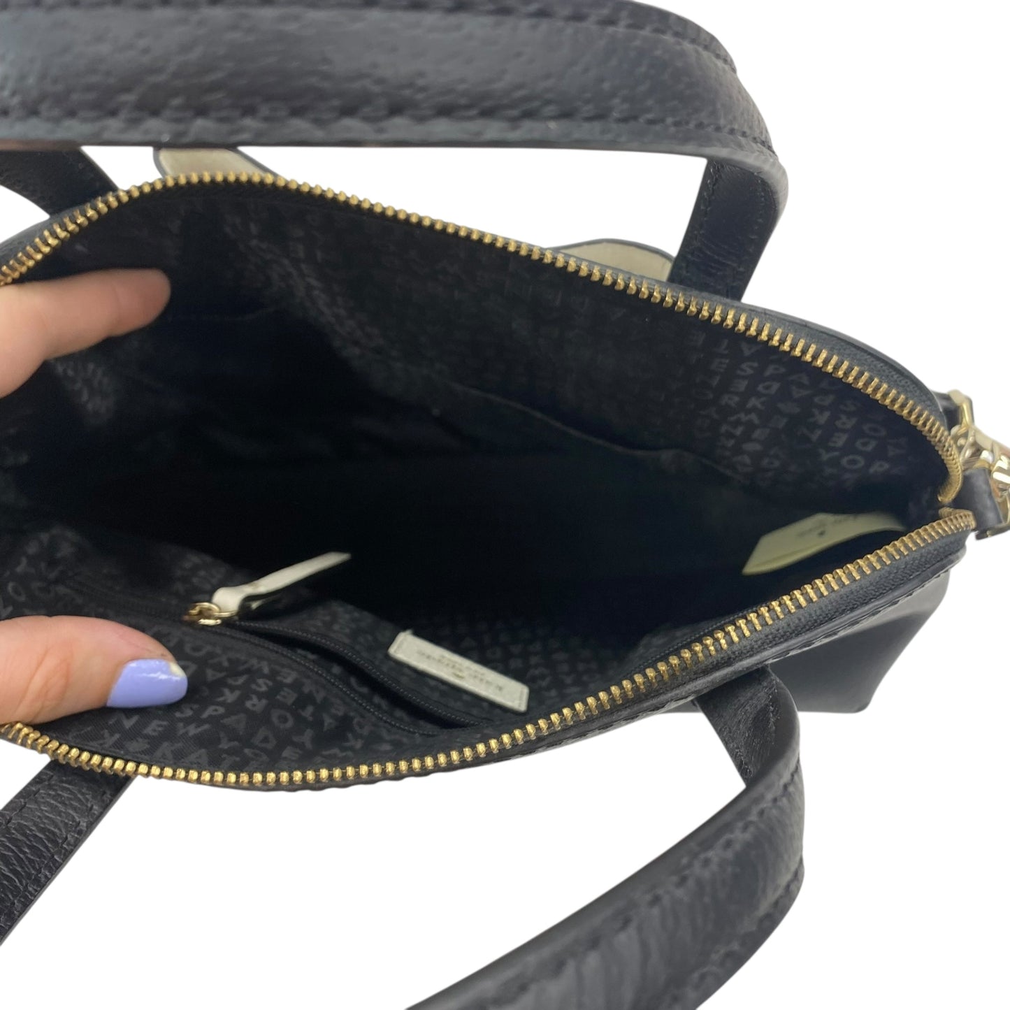 Crossbody Designer By Kate Spade In Black, Size:Large