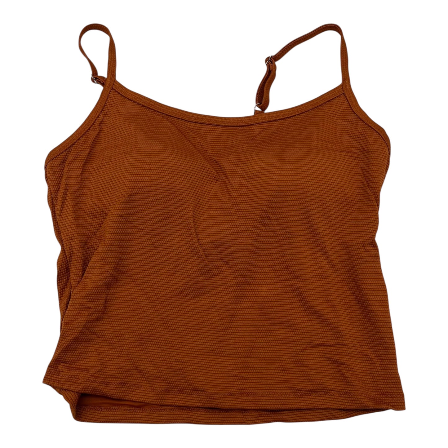 Athletic Tank Top By Calia In Orange, Size:M