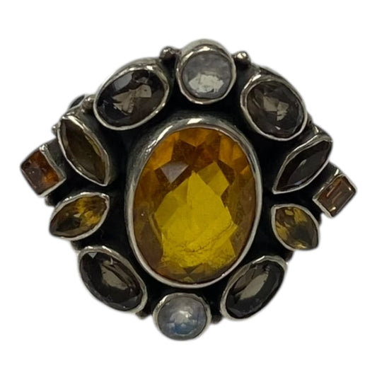 Ring Sterling Silver By Cmc In Multi, Size:8.5