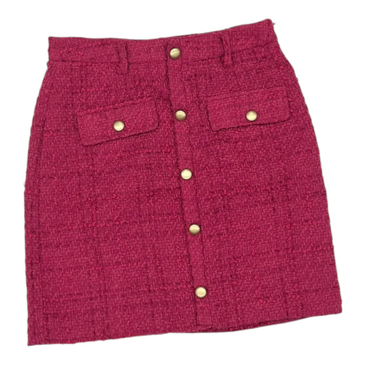 Skirt Mini & Short By Nine West Apparel In Pink, Size:S