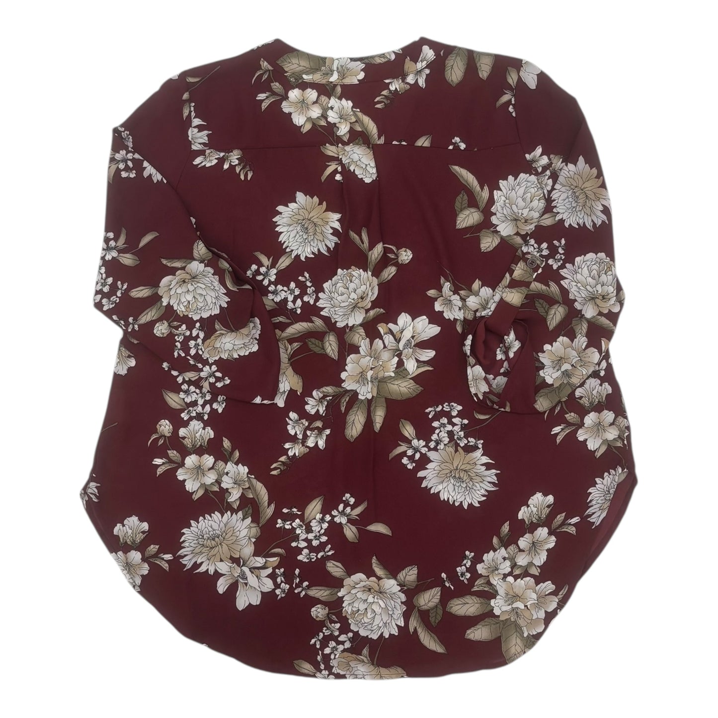BLOUSE 3/4 SLEEVE by LUSH In RED, Size: M