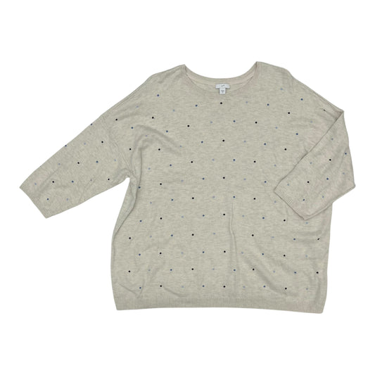 Sweater By J. Jill In Tan, Size:Xl