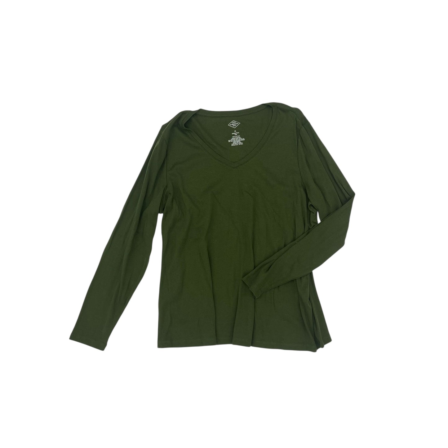 Top Ls By St Johns Bay In Green, Size:Xl