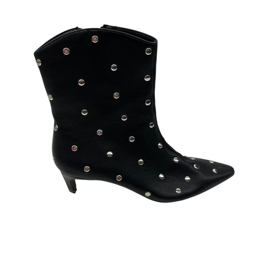 Boots Ankle Heels By New York And Co In Black, Size:8