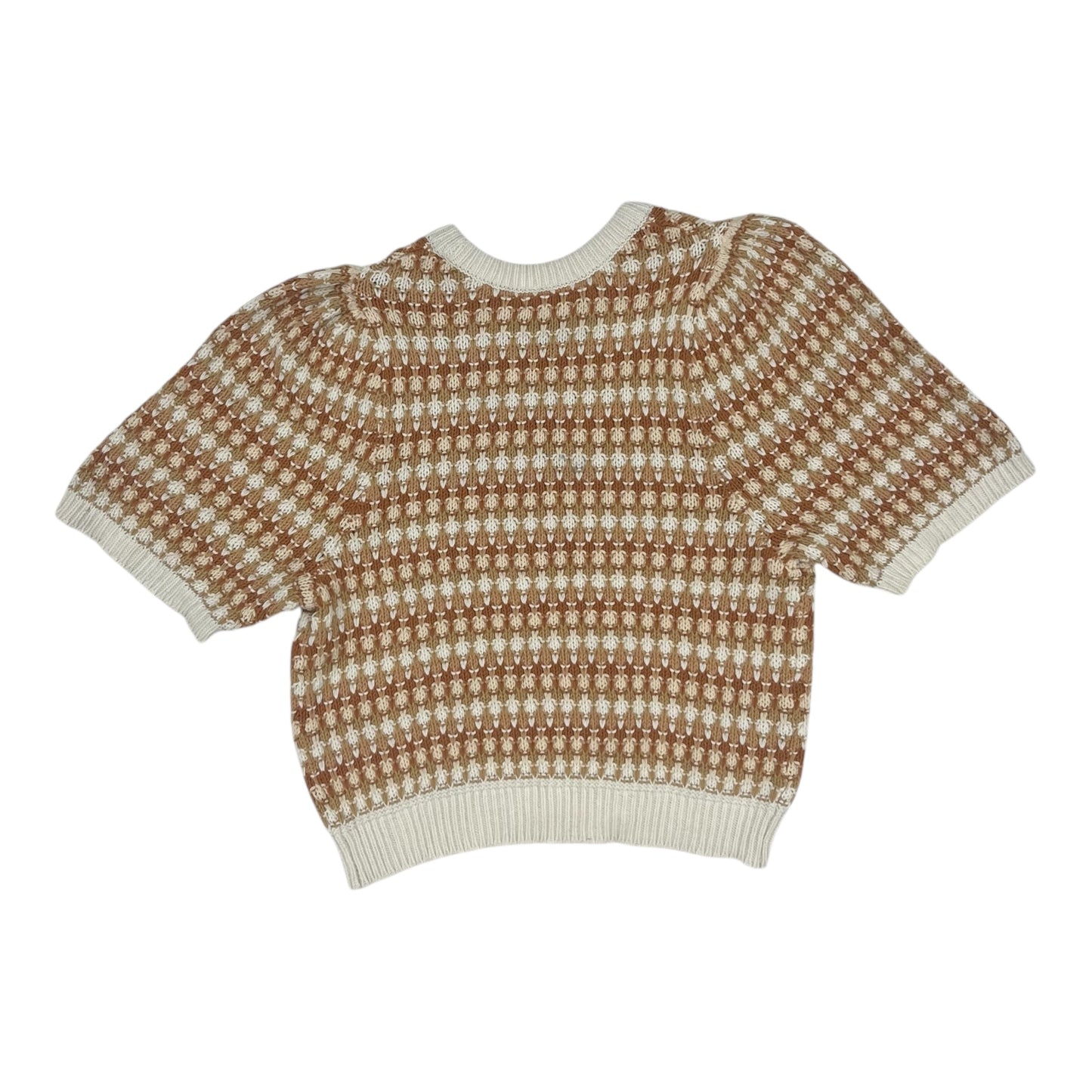 Sweater Ss By Universal Thread In Brown & Tan, Size:Xl