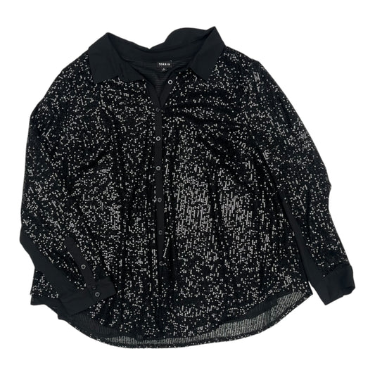 Top Ls By Torrid In Black, Size:4X