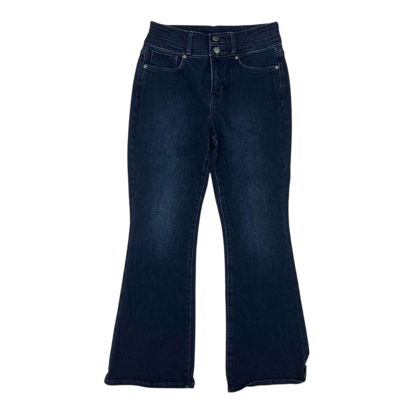 Jeans Flared By Not Your Daughters Jeans In Blue Denim, Size:4