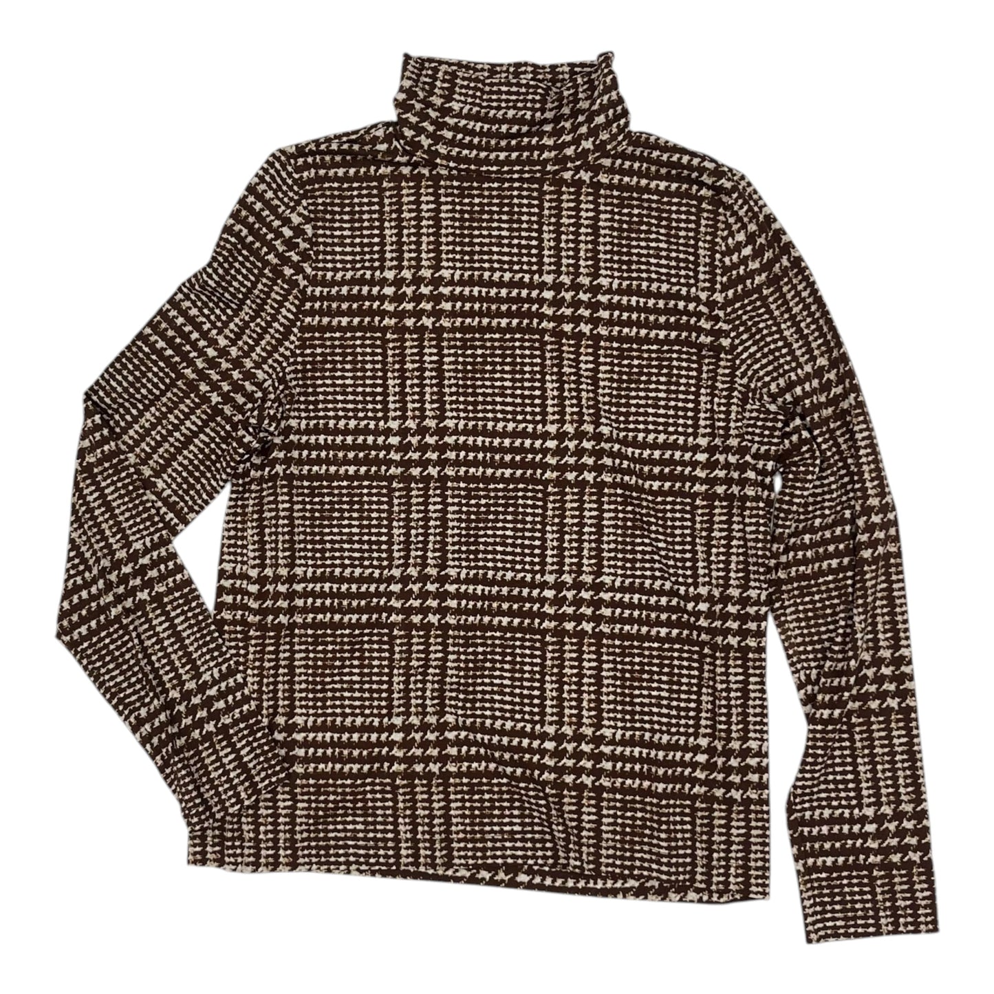 Top Ls By Loft In Brown, Size:L