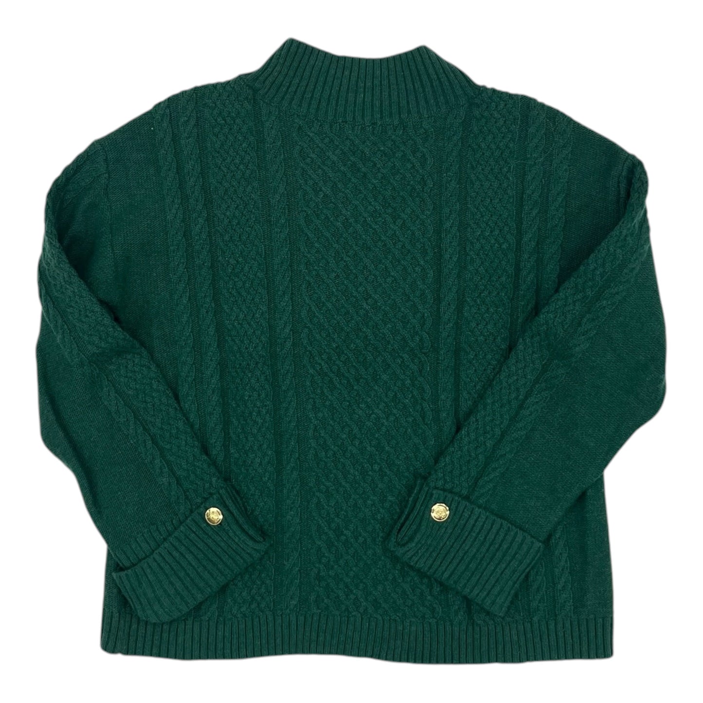 Sweater By Talbots In Green, Size:M