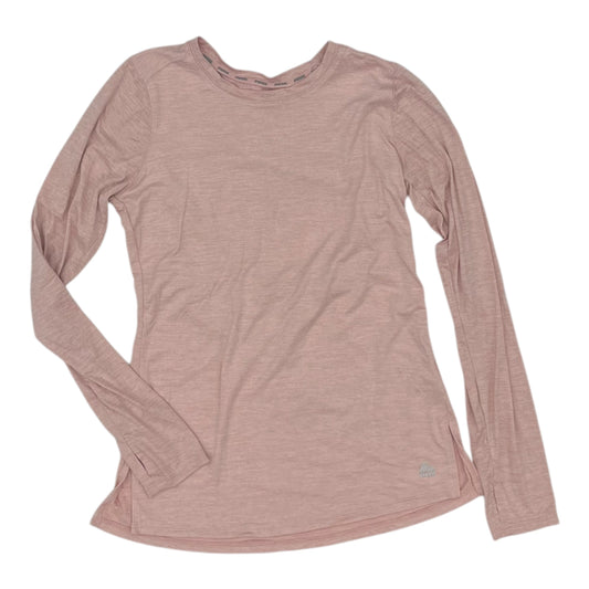 Athletic Top Ls Crewneck By Rbx In Pink, Size:S
